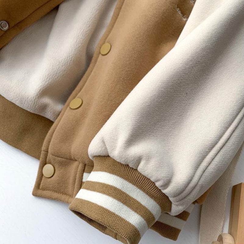 Veste automne style coréen pour bébé – Élégance et confort