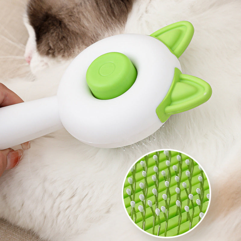 Brosse Auto-Nettoyant pour Chiens et Chats