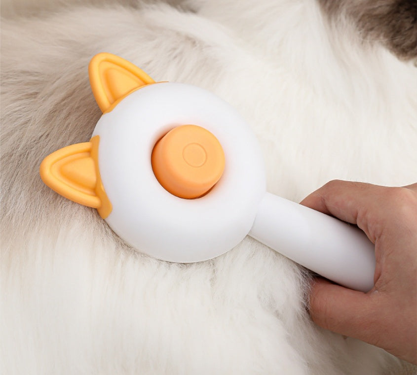 Brosse Auto-Nettoyant pour Chiens et Chats