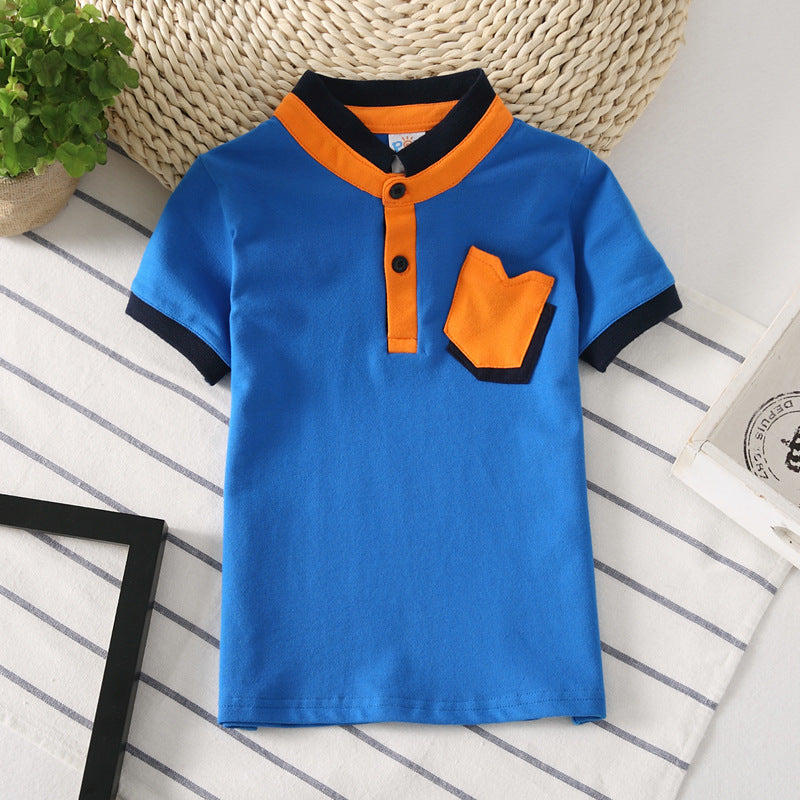 Polo enfant manches courtes – Confort et style décontracté