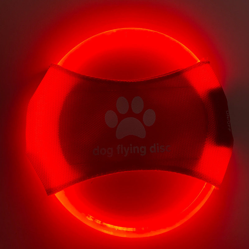 Disque Volant Lumineux pour Chien – Jouet Interactif LED pour Jeux Nocturnes