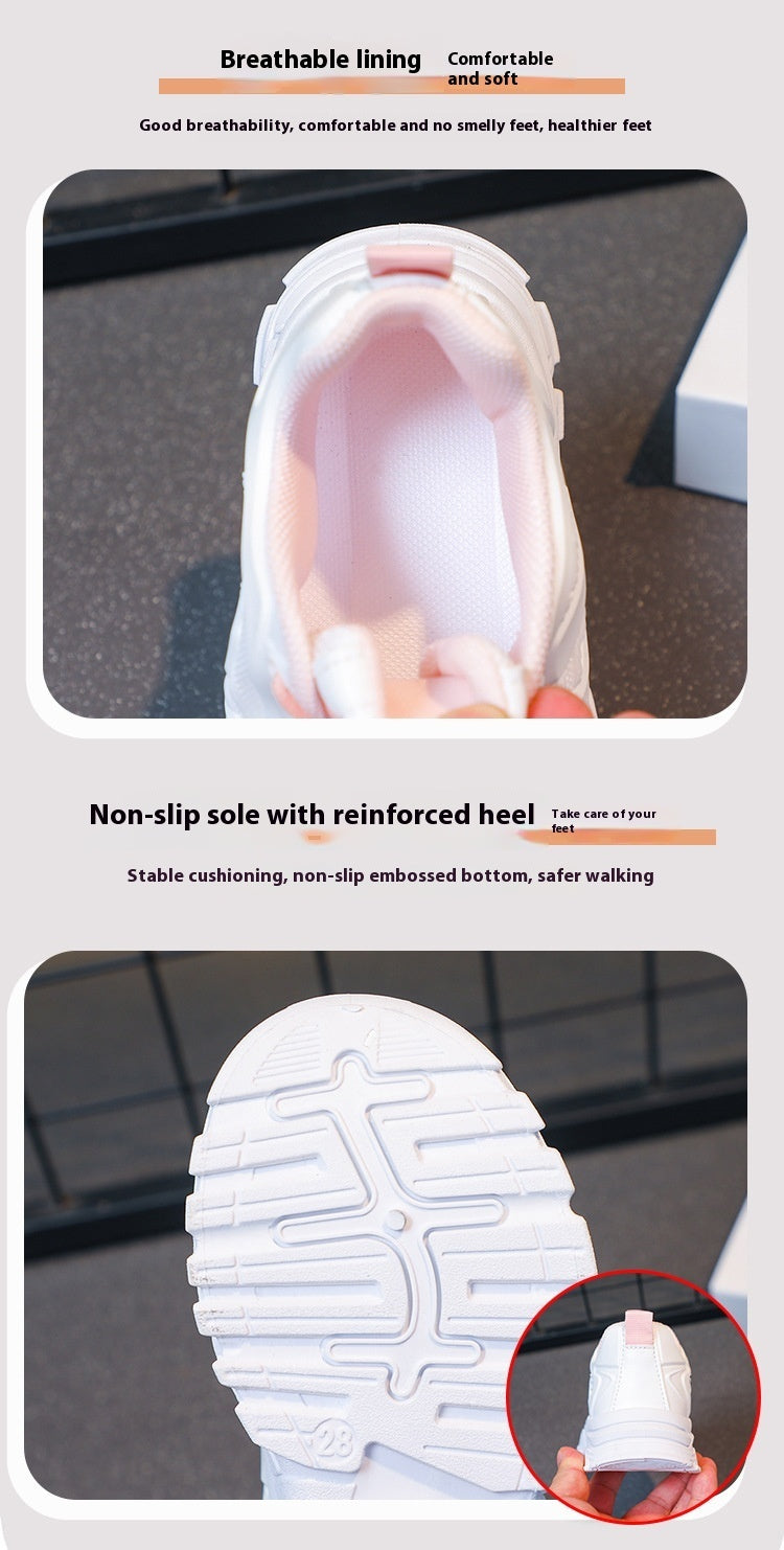 Chaussures de sport en maille respirantes pour filles – Confort et style pour l'été