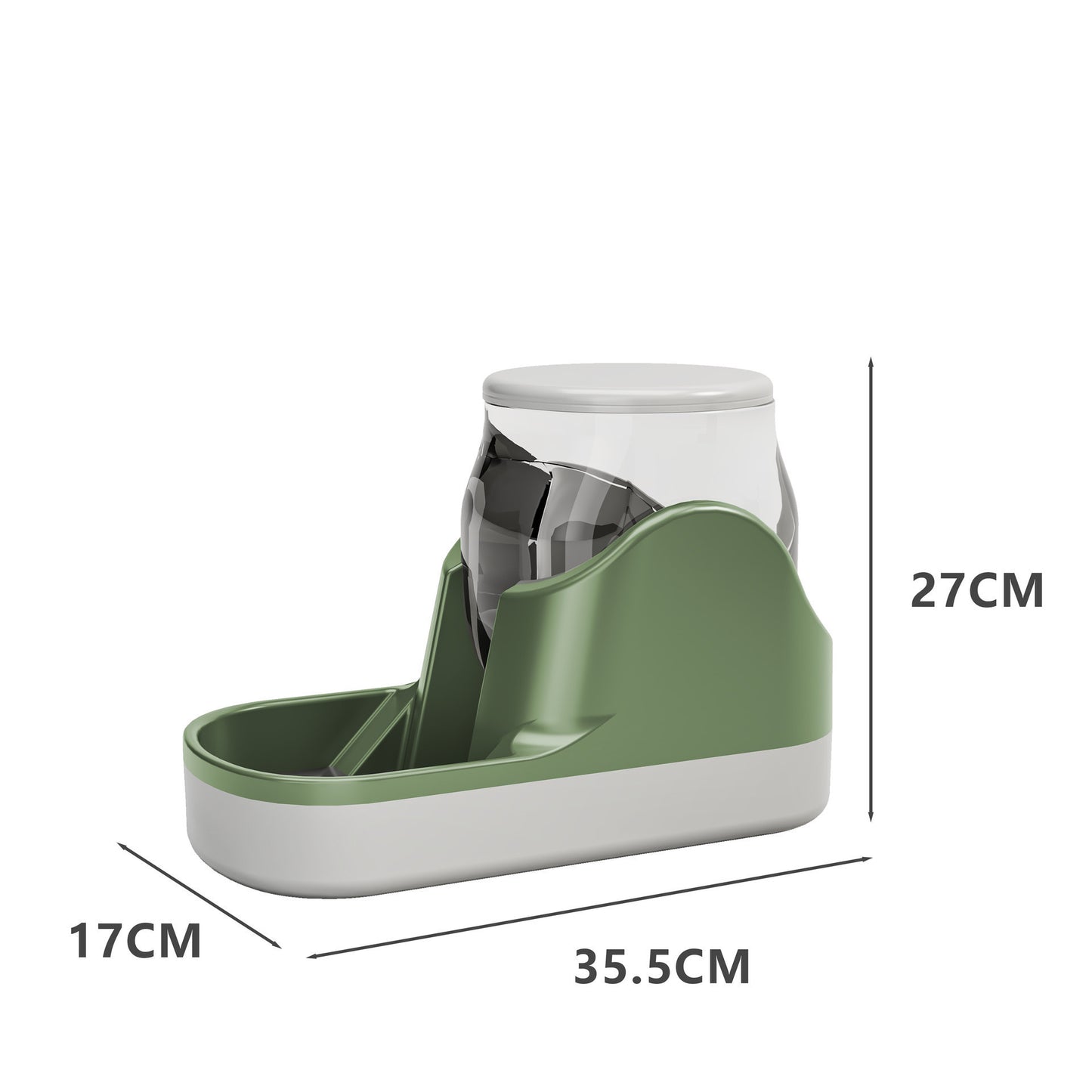 Distributeur d'Eau Automatique pour Chien et Chat – Système à Gravité, Grande Capacité, Facile à Nettoyer