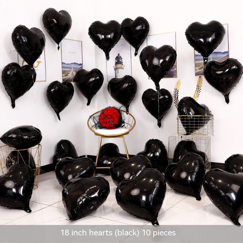 Ballon en Aluminium en Forme de Cœur 520 – Décoration de Mariage et Anniversaire